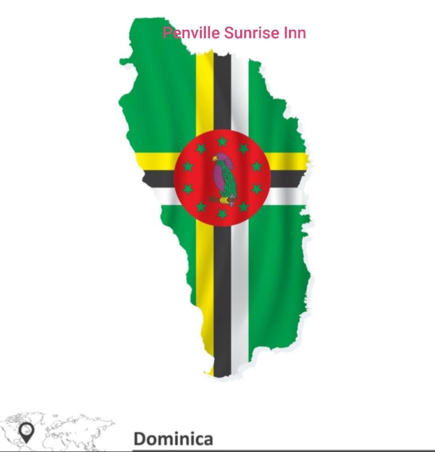 "Sunrise Inn" Nature Island Dominica Penville Экстерьер фото